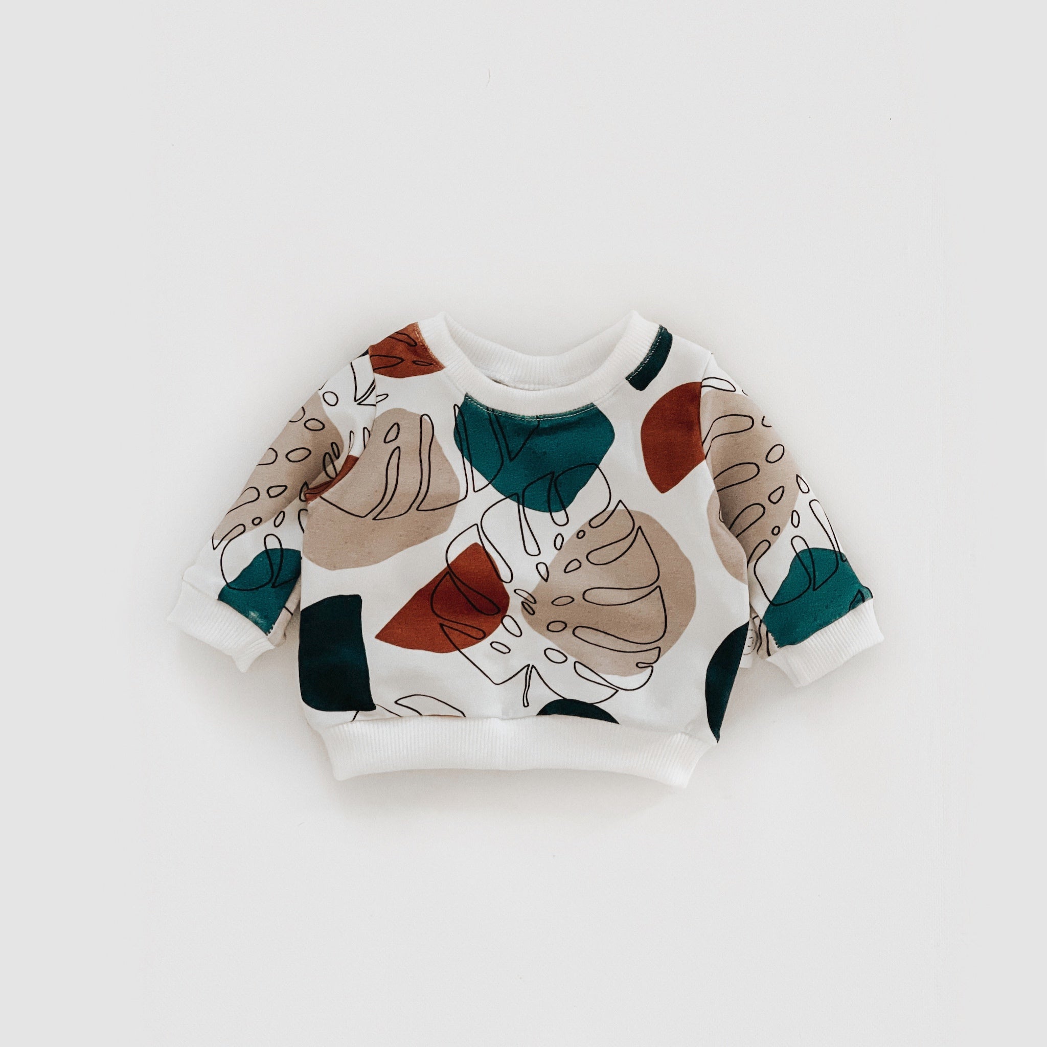 Pullover with Leaves