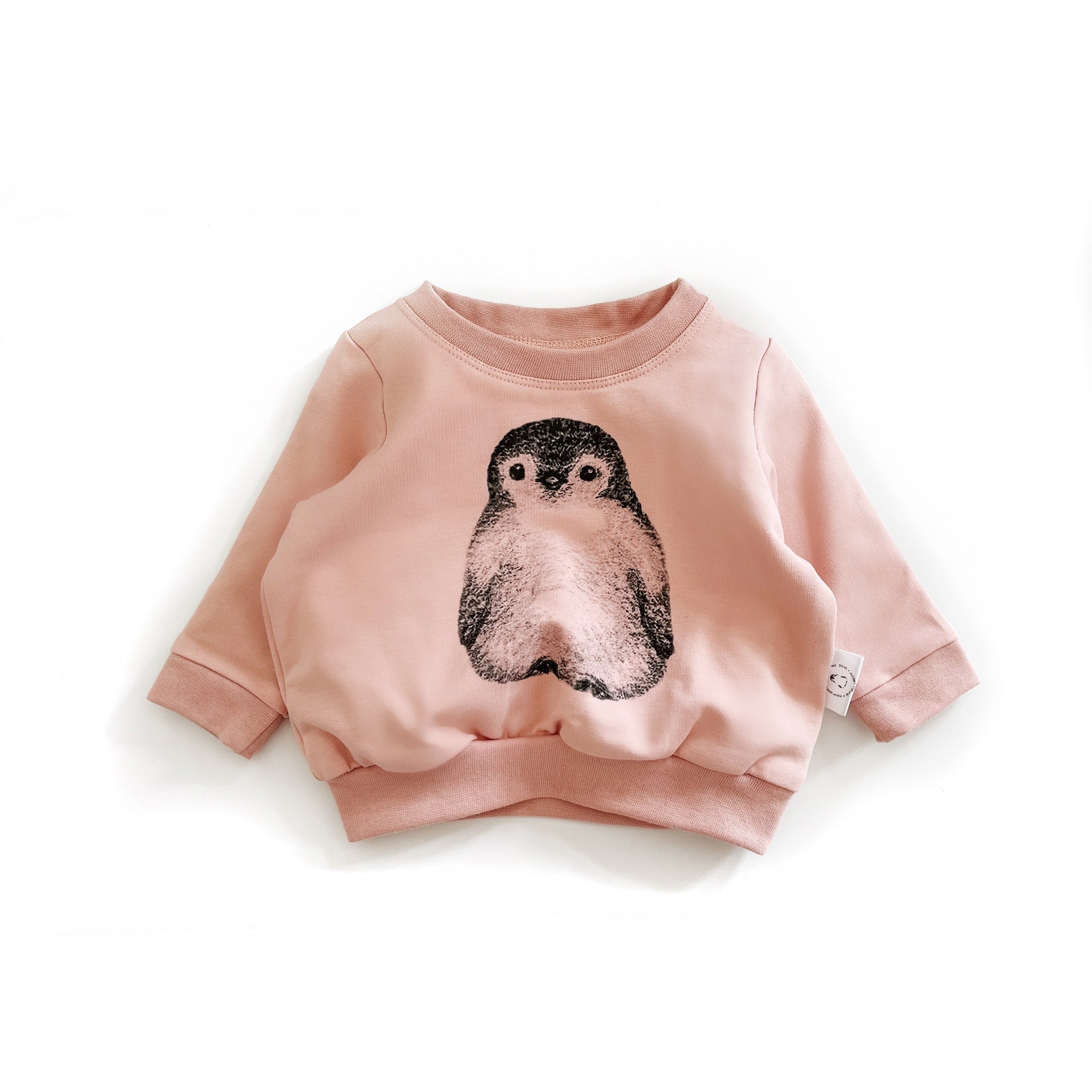 Signature Pullover with Penguin / cotton