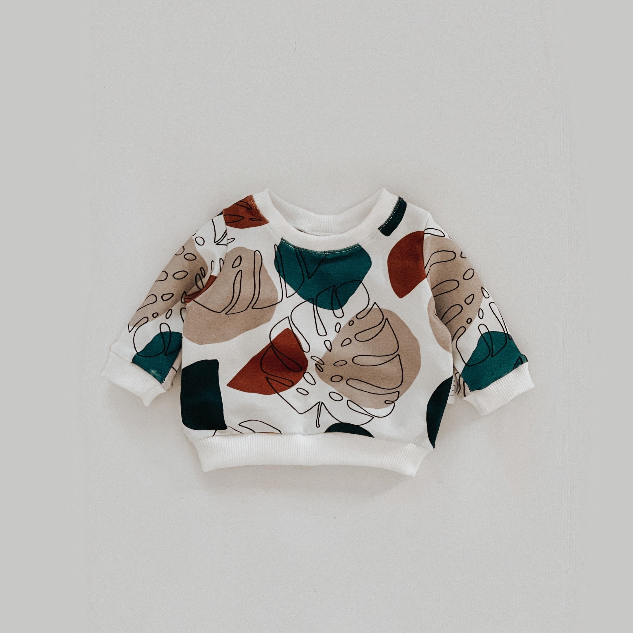Pullover with Leaves