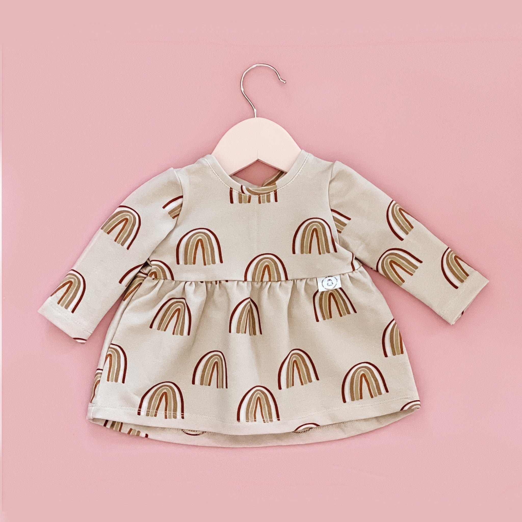 “Zoe” dress with Rainbows