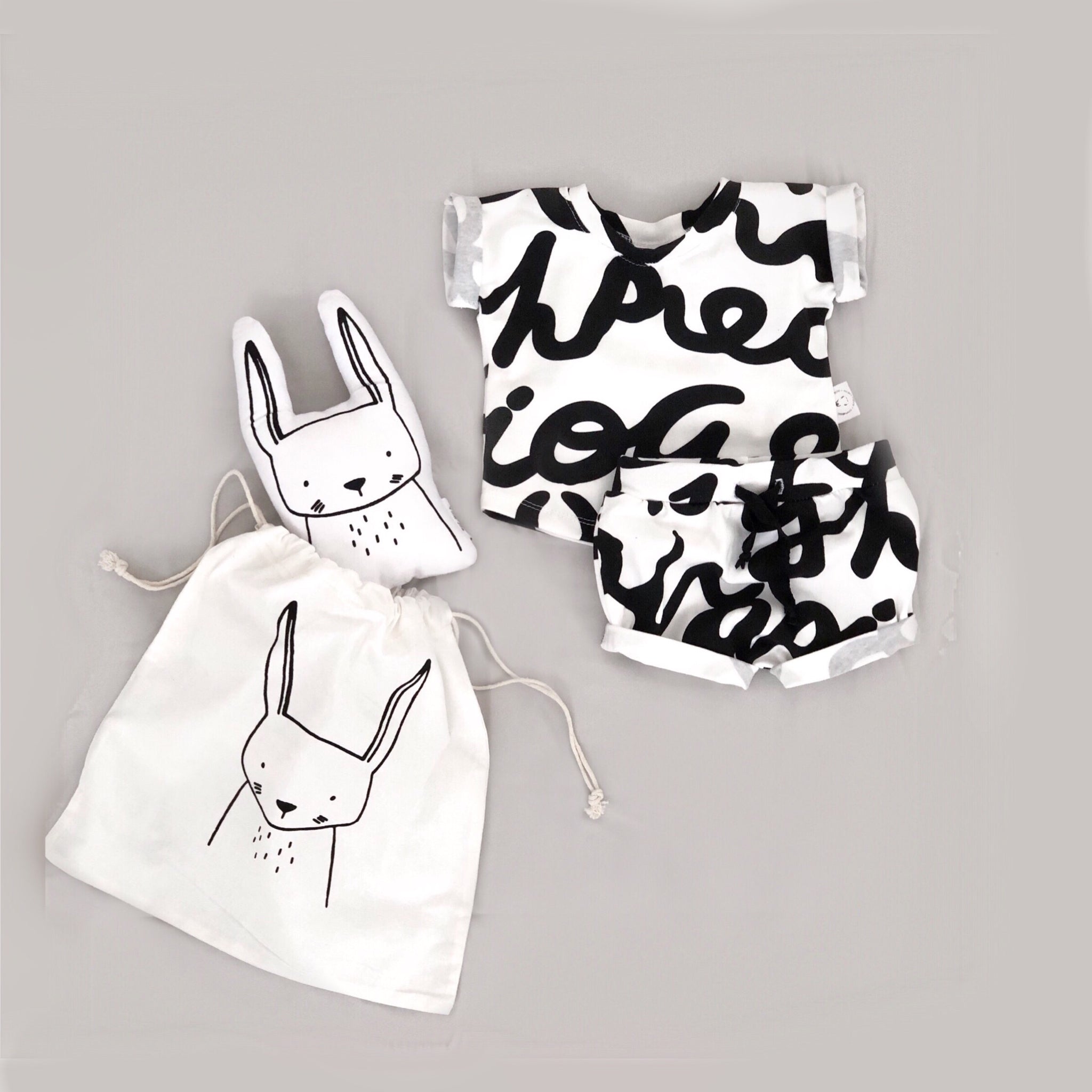 Shorts with Scribbles
