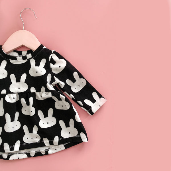 “Zoe” dress with Bunnies