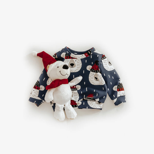 Pullover with Polar Bears