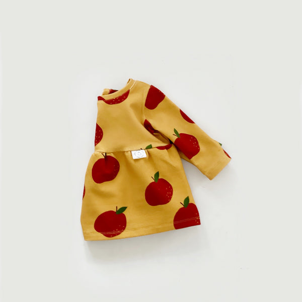 “Zoe” dress with Apples