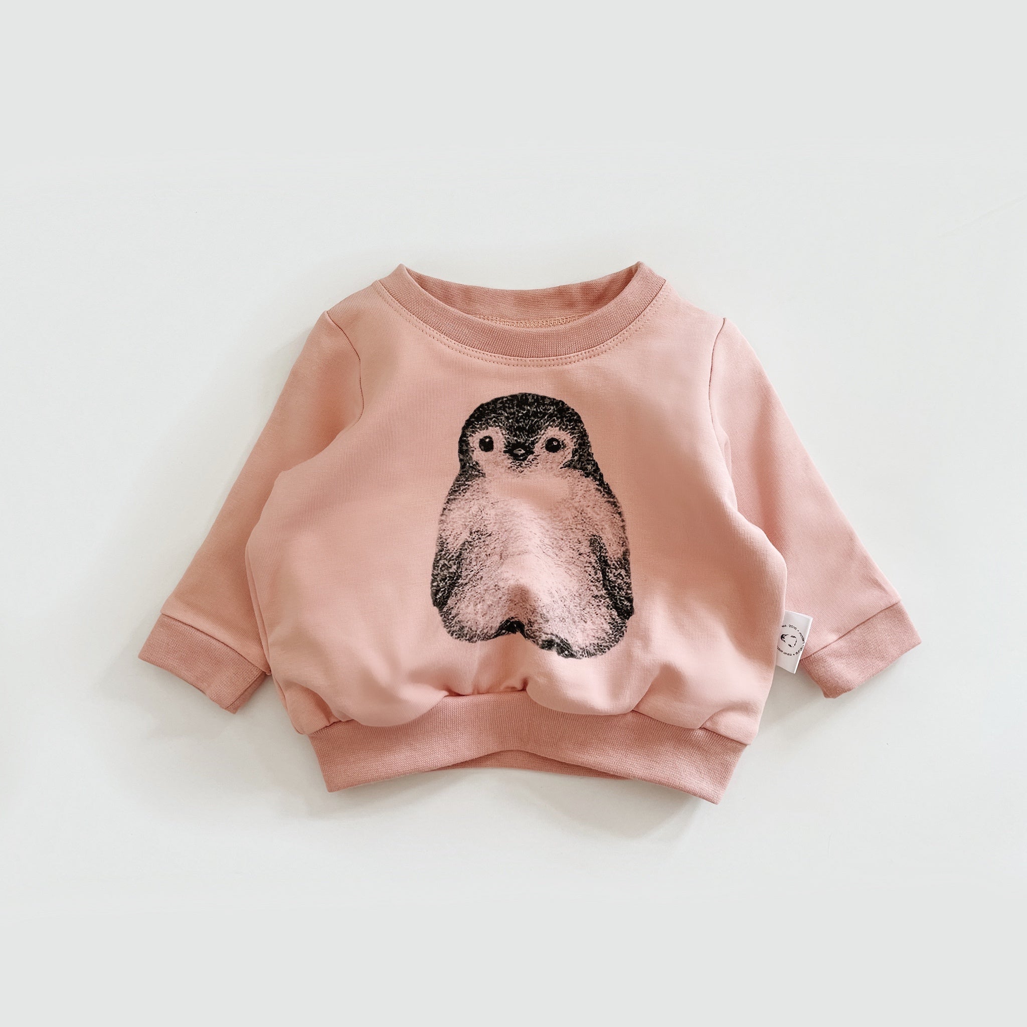 Signature Pullover with Penguin / cotton